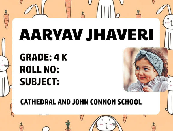 Personalized Book Labels with Photo - Chatterbox Labels - Book Labels