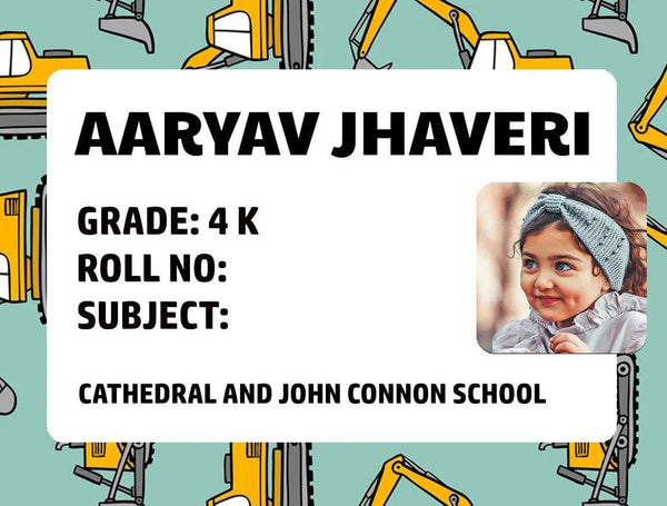 Personalized Book Labels with Photo - Chatterbox Labels - Book Labels