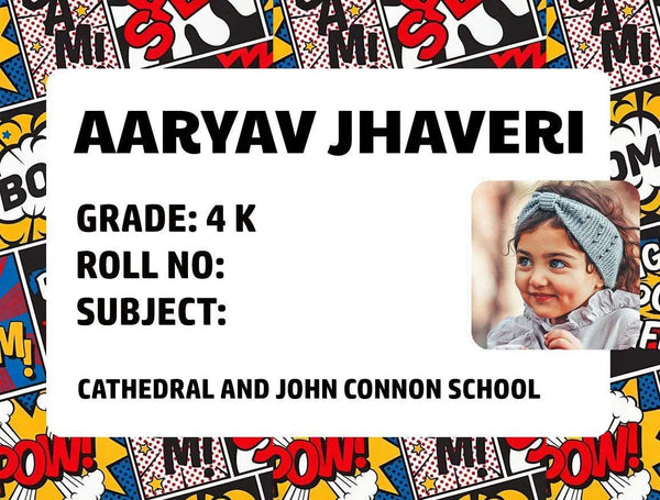 Personalized Book Labels with Photo - Chatterbox Labels - Book Labels