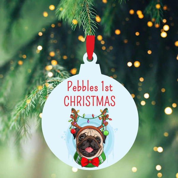 Personalized Christmas Ornaments - Chatterbox Labels - Ornament