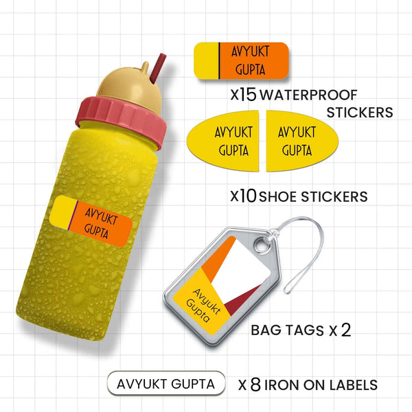Personalized School Labels Pack - Chatterbox Labels - Value Packs