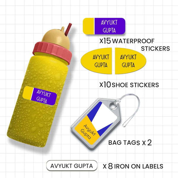 Personalized School Labels Pack - Chatterbox Labels - Value Packs