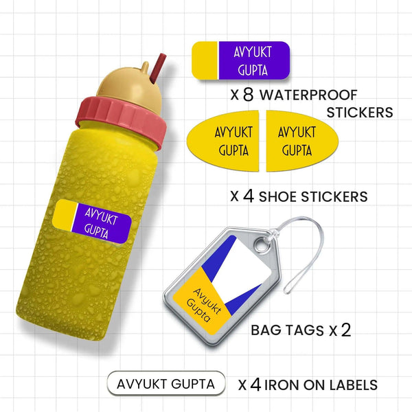 Personalized School Labels Pack - Chatterbox Labels - Value Packs