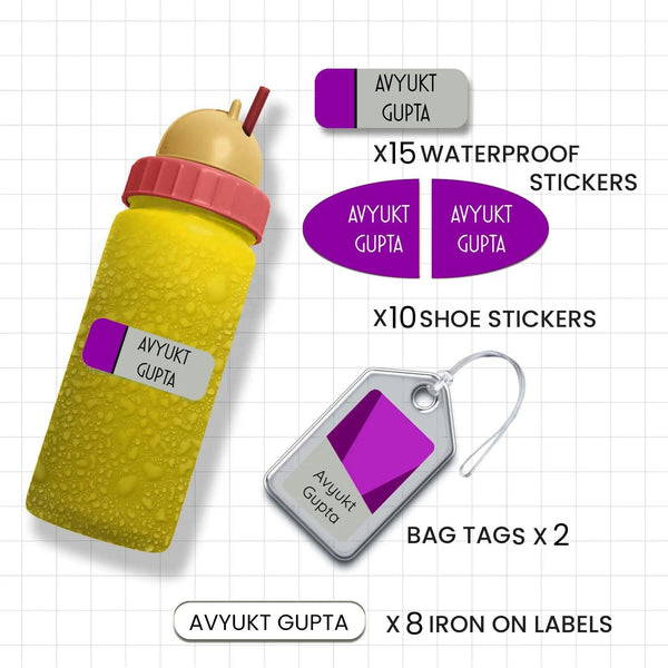 Personalized School Labels Pack - Chatterbox Labels - Value Packs