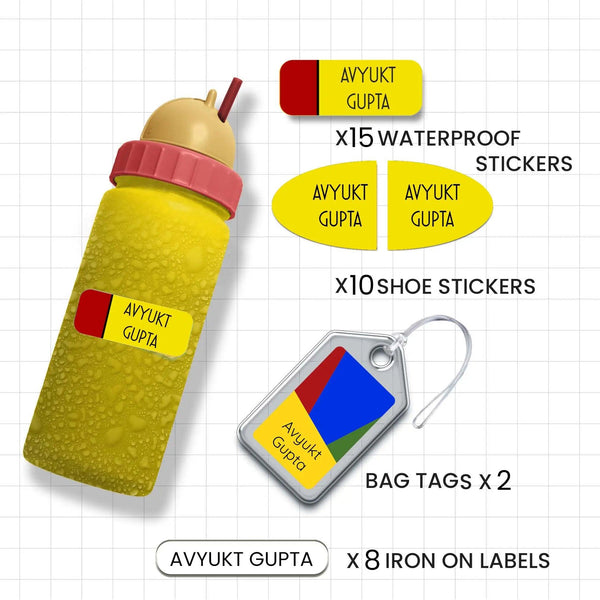 Personalized School Labels Pack - Chatterbox Labels - Value Packs