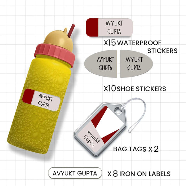 Personalized School Labels Pack - Chatterbox Labels - Value Packs