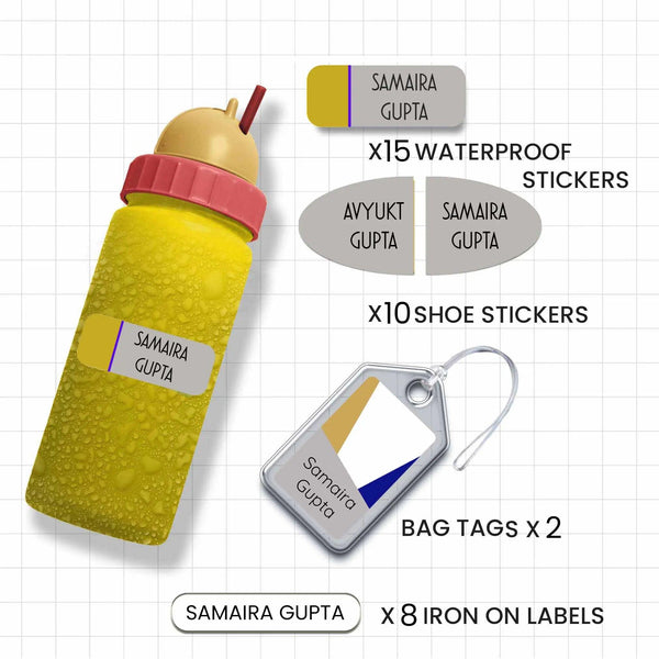 Personalized School Labels Pack - Chatterbox Labels - Value Packs
