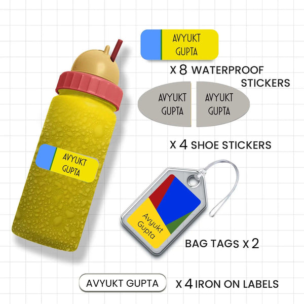 Personalized School Labels Pack - Chatterbox Labels - Value Packs