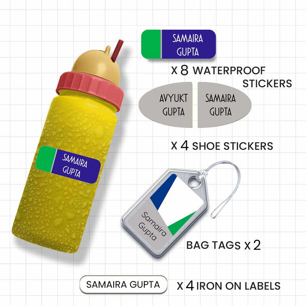 Personalized School Labels Pack - Chatterbox Labels - Value Packs