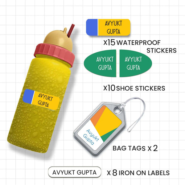 Personalized School Labels Pack - Chatterbox Labels - Value Packs