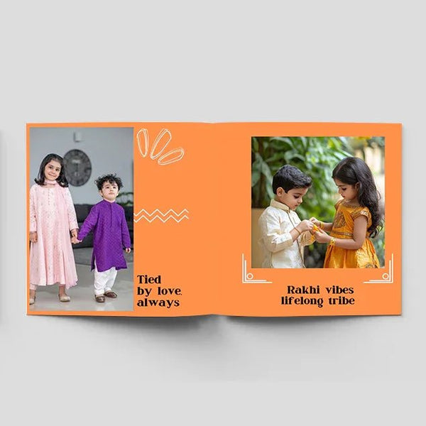 Personalised Photobook - Siblings Bond - Rakhi Edition - Chatterbox Labels - Photobook