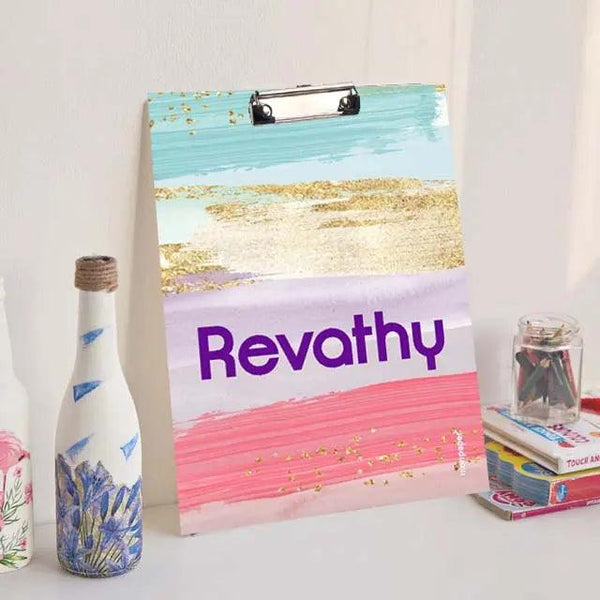Return Gift - Custom Exam Pads - Chatterbox Labels - Clipboard