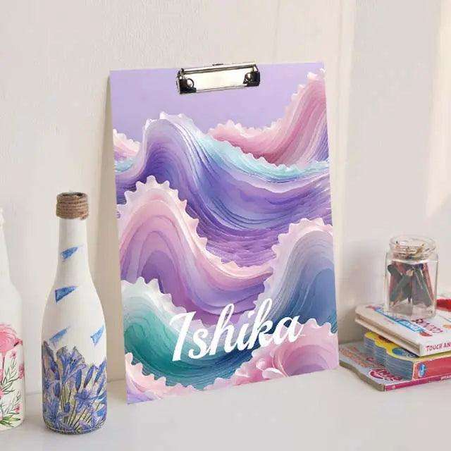 Personalised Exam board- Lush Waves