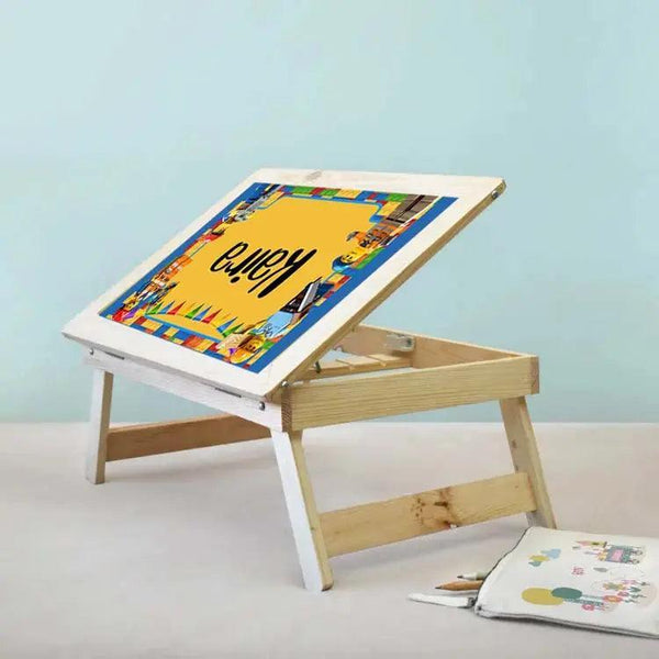 Return Gift - Personalised Folding Table - Chatterbox Labels - Folding Table