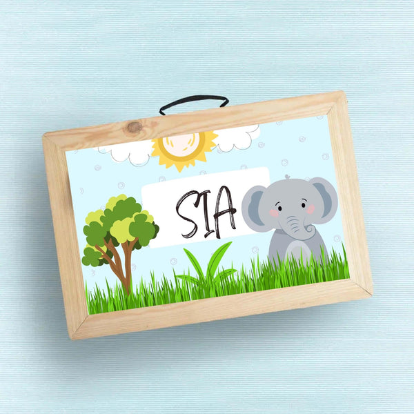 Return Gift - Personalised Folding Table - Chatterbox Labels - Folding Table