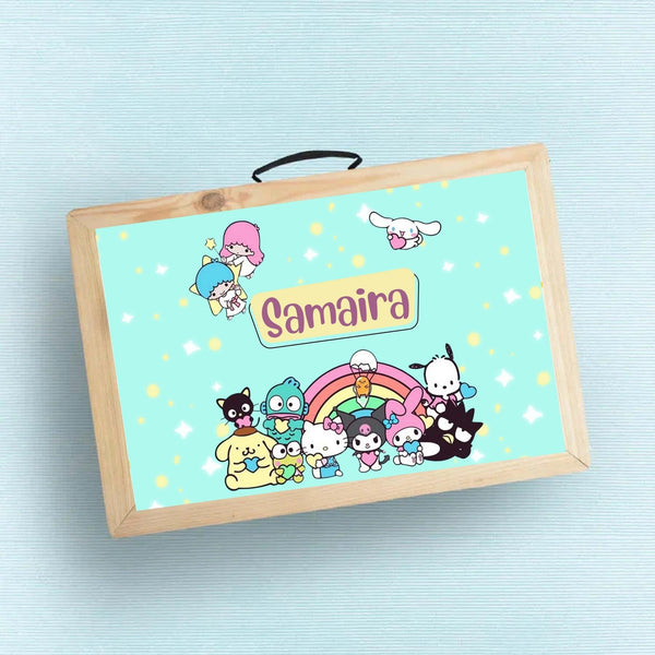 Return Gift - Personalised Folding Table - Chatterbox Labels - Folding Table