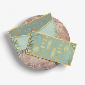 Luxe Money Envelopes -Golden Crest - Set of 20