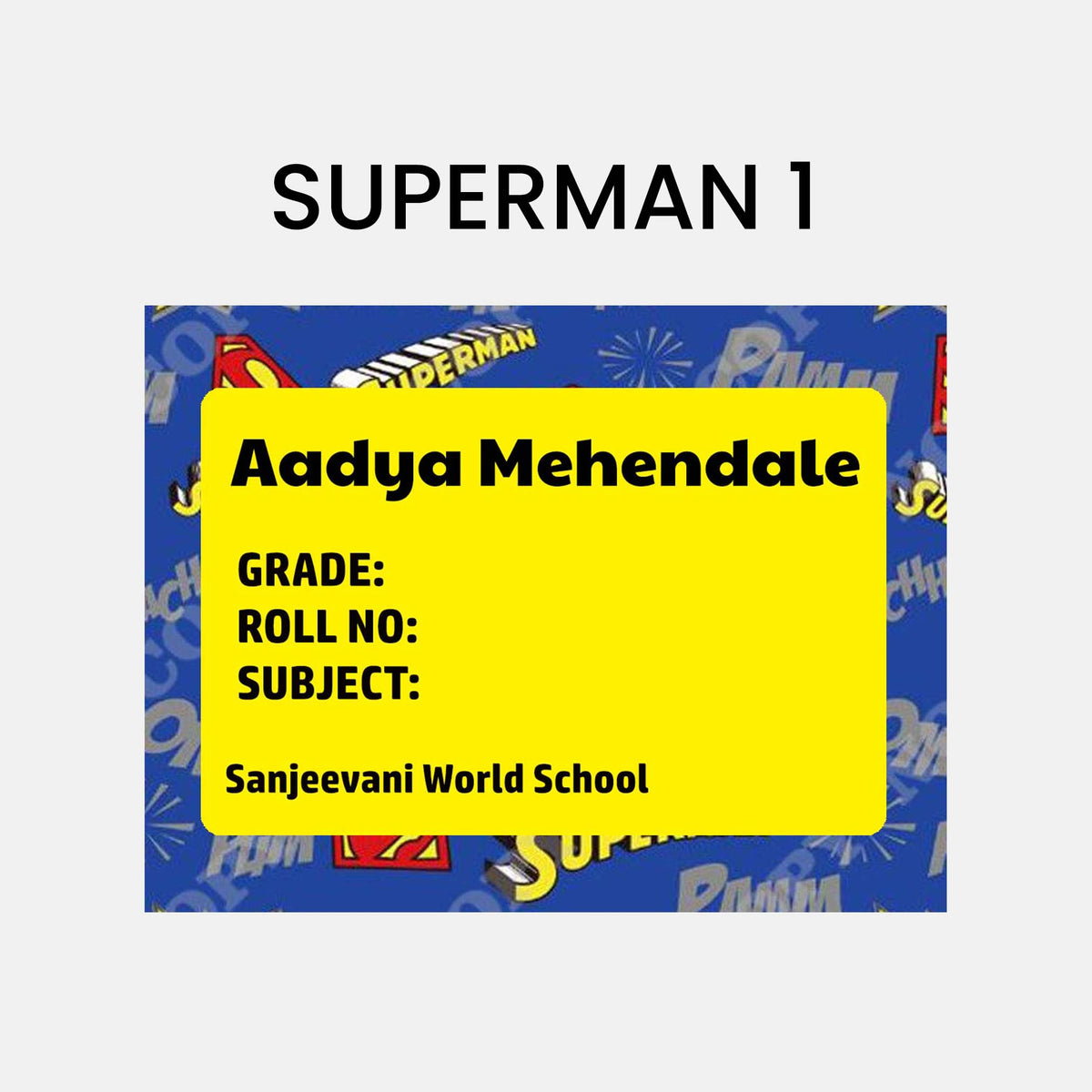 SUPERMAN 1