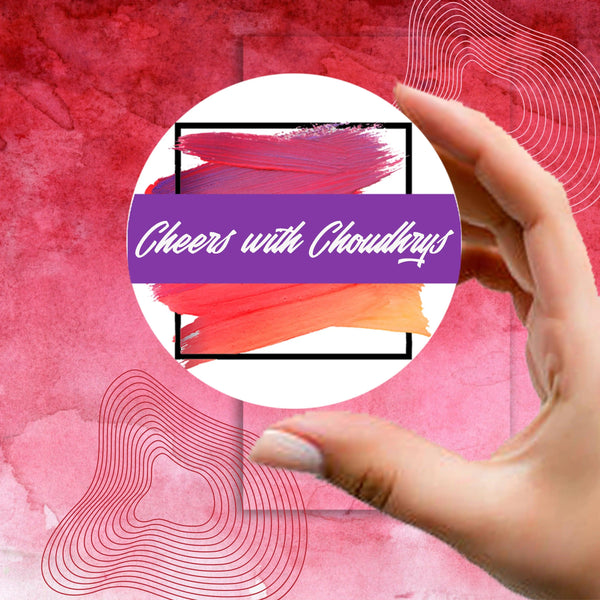 Set of 6 Custom Paint Strokes Design Coasters - Chatterbox Labels - Chatterbox Labels - Coasters
