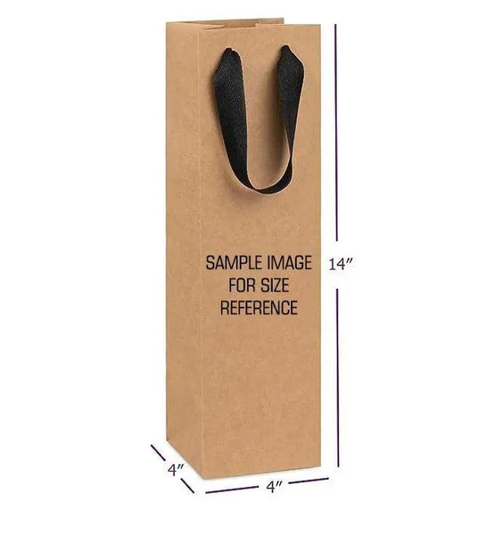 Wine Bottle Bag - Dual Tone - Set of 5 - Chatterbox Labels - Wine Gifting