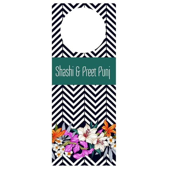 Wine Bottle Neck Tag - Botanical Delight - Set of 10 - Chatterbox Labels - Wine Gifting
