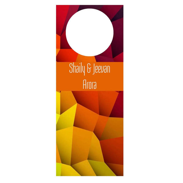 Wine Bottle Neck Tag - Sunset Hue - Set of 10 - Chatterbox Labels - Wine Gifting