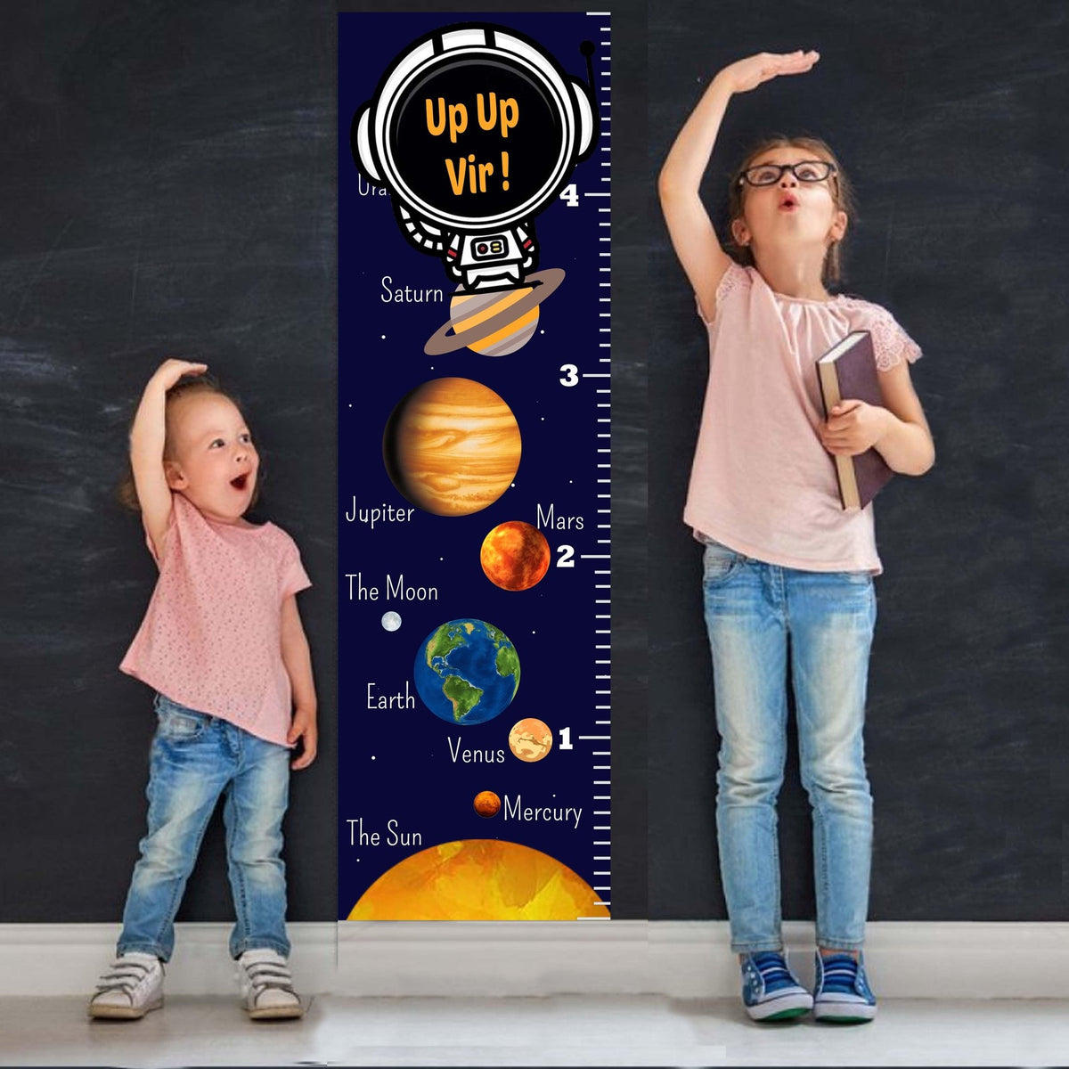 Personalized Height Charts - Chatterbox Labels - Height Chart