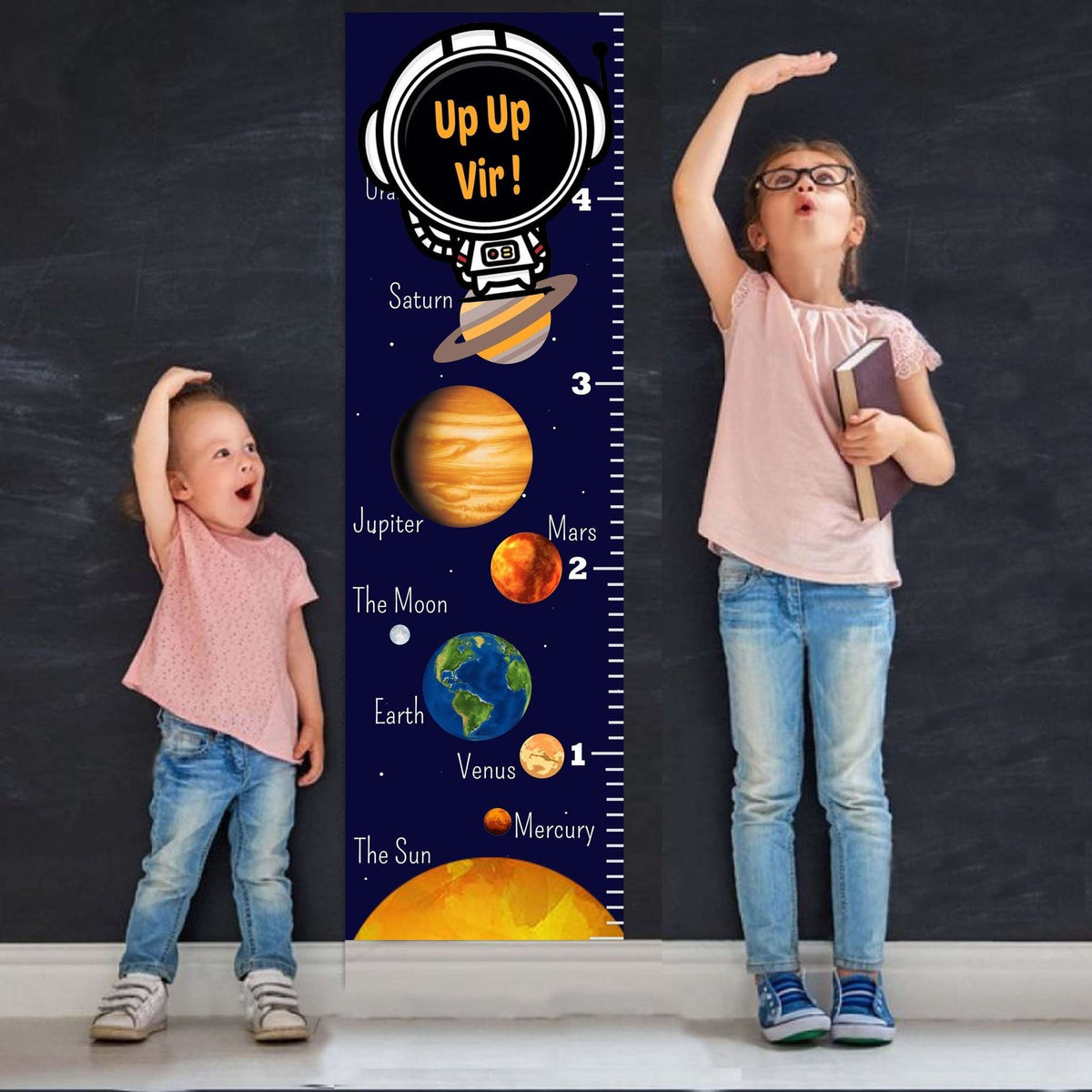 Personalized Height Charts - Chatterbox Labels - Height Chart