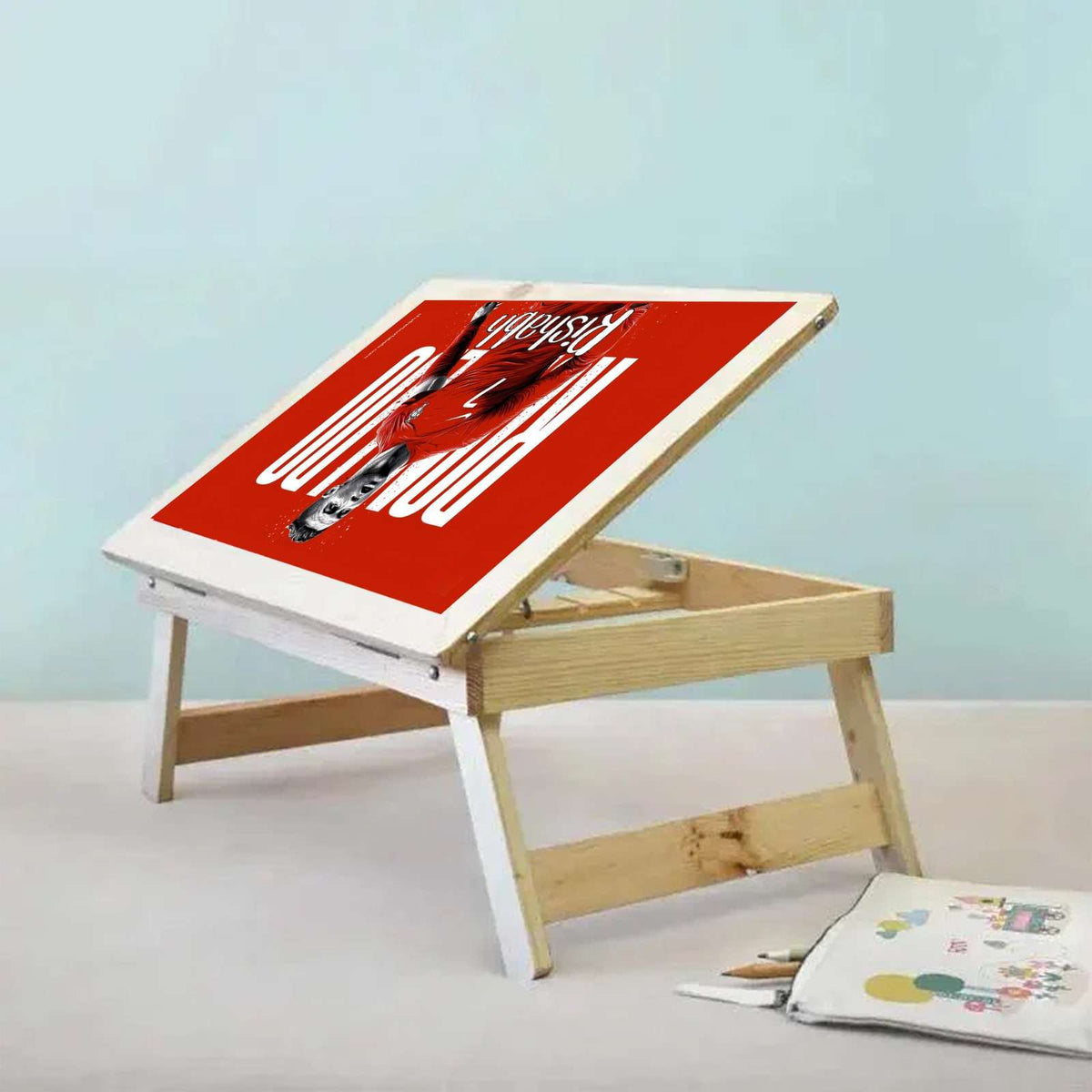 Custom Folding Desk - Ronaldo Theme - Chatterbox Labels-Folding Table