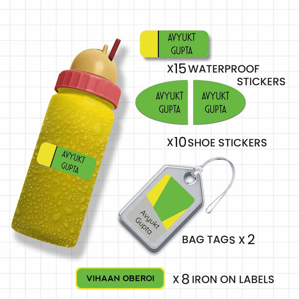 Personalized School Labels Pack - Chatterbox Labels - Value Packs
