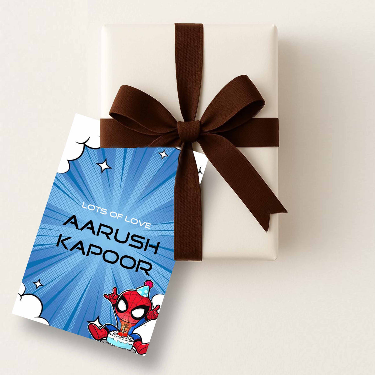 Gift tags / Gift Stickers - SpiderMan - Chatterbox Labels - Gift Tags