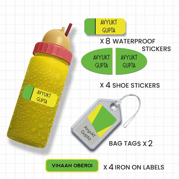 Personalized School Labels Pack - Chatterbox Labels - Value Packs