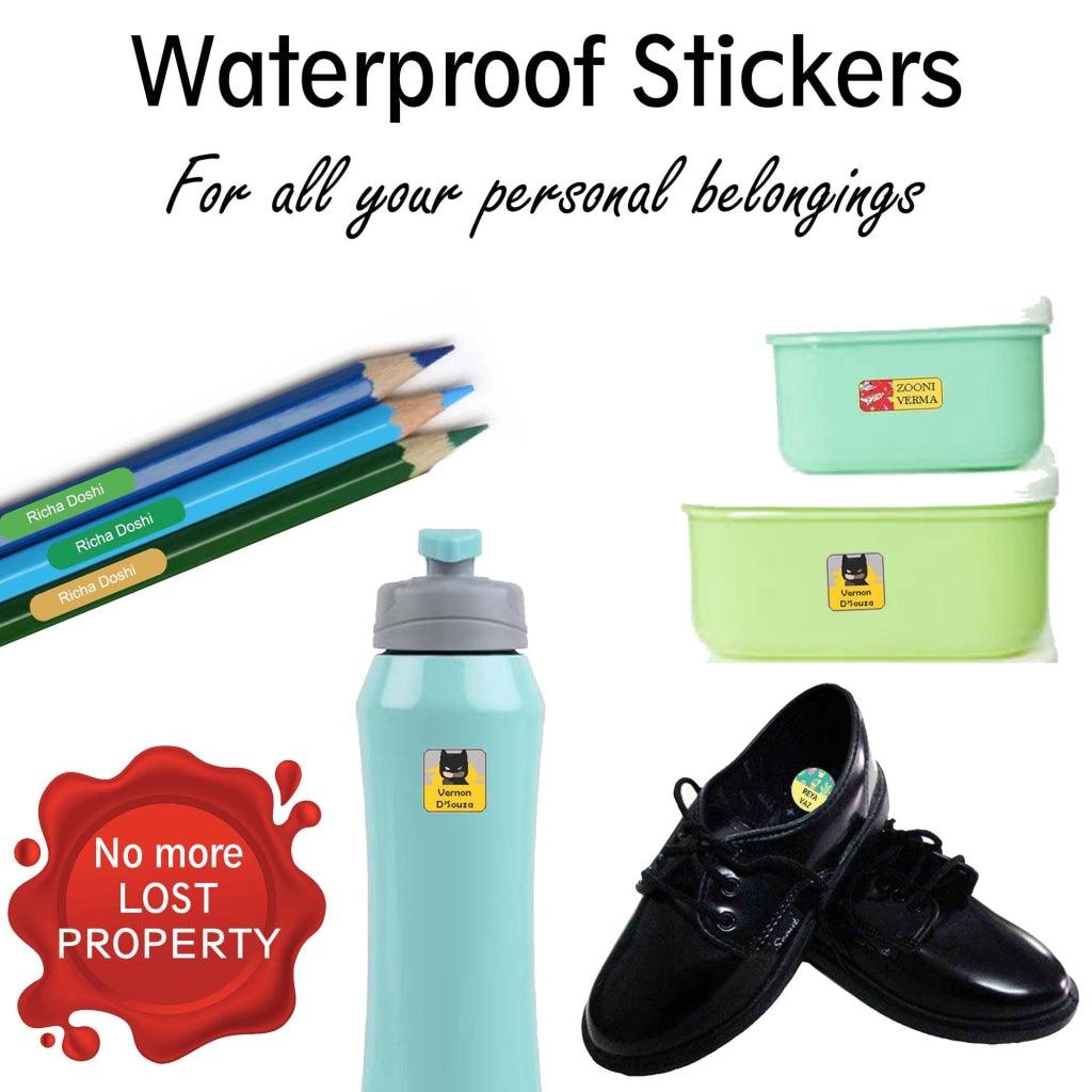 Assorted Waterproof Labels - Baby Shark Theme Chatterbox Labels