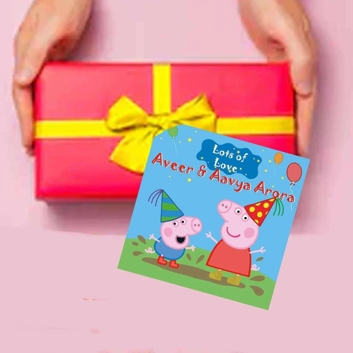 Gift tags / Gift Stickers - Peppa Pig - Chatterbox Labels - Gift Tags