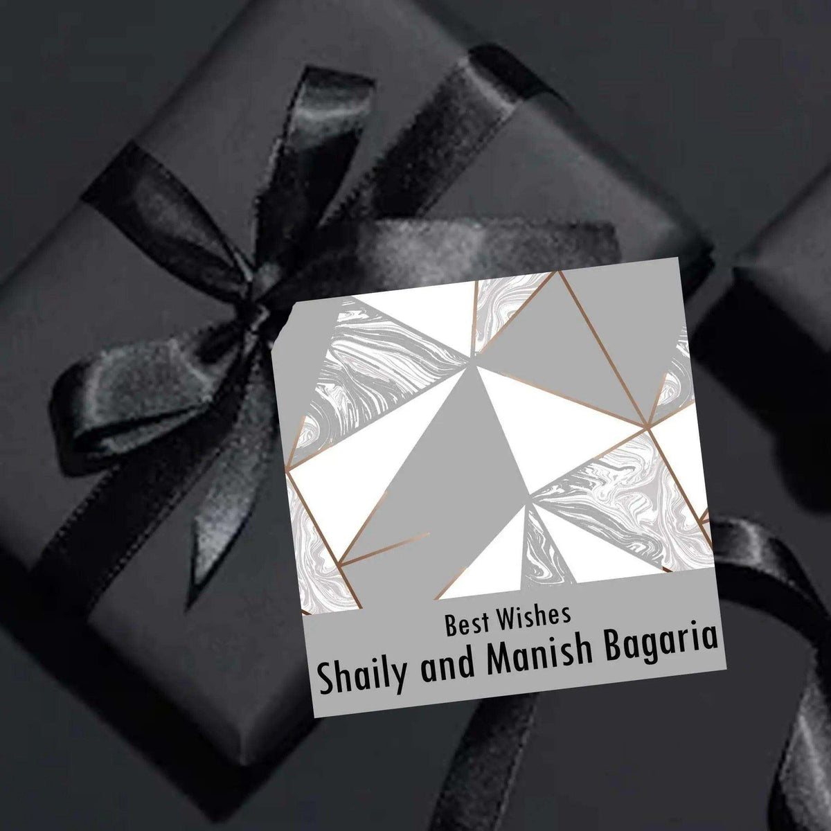 Gift tags / Gift Stickers - Silver Prism - Chatterbox Labels - Gift Tags