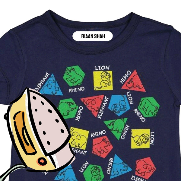 Iron On Labels for Clothing - Chatterbox Labels - Clothing Labels