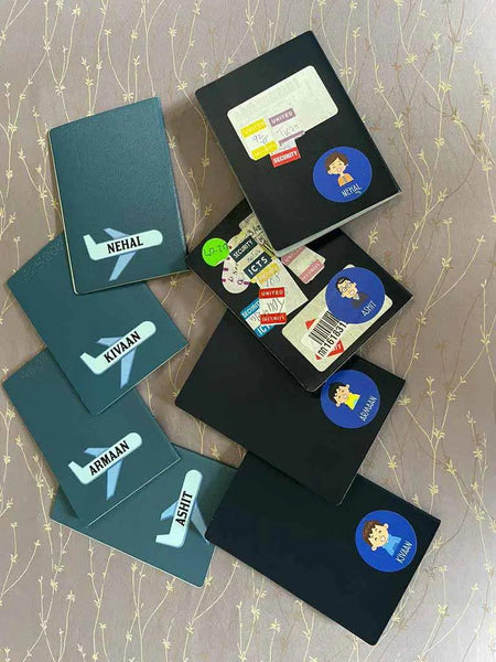 Personalised Passport Stickers - Chatterbox Labels - Luggage Tags