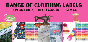 Personalized Clothing Labels - Chatterbox Labels