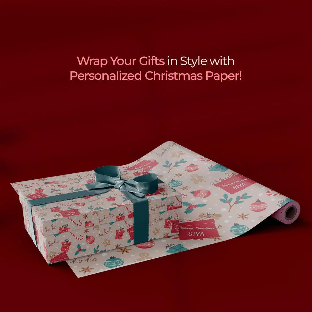 Personalised Christmas Wrapping Paper