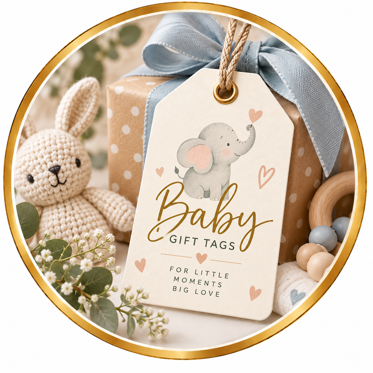 Collection image for Baby Shower & Birth Announcement Gift Tags