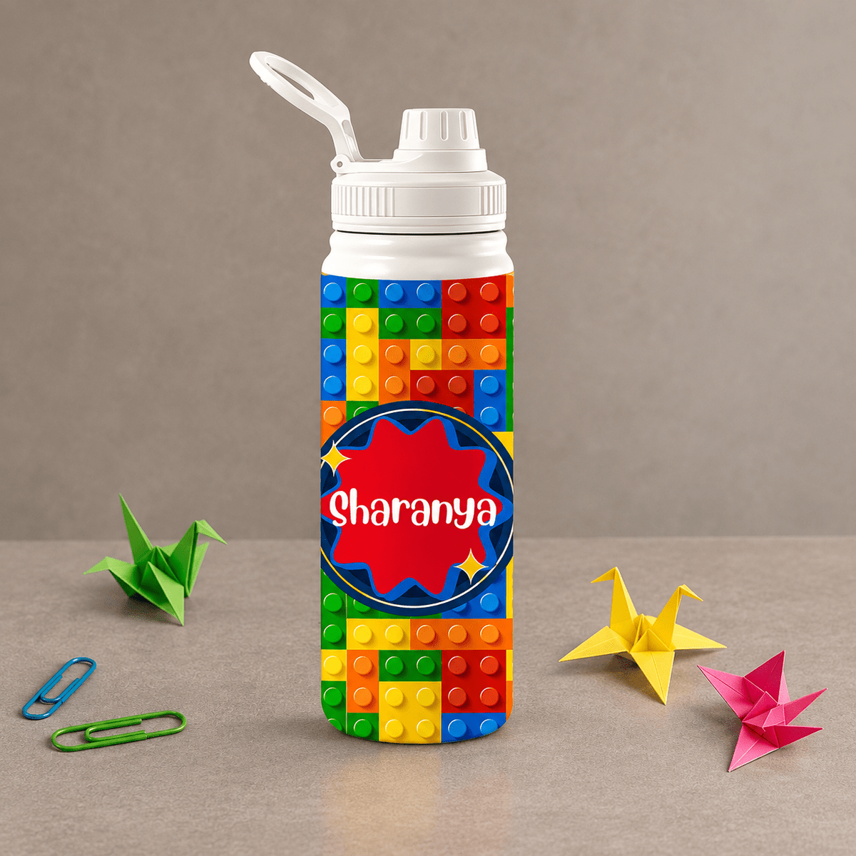 Personalised Water Bottle - Chatterbox Labels