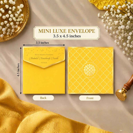Luxe Gold Foil Money Envelopes - Aurea