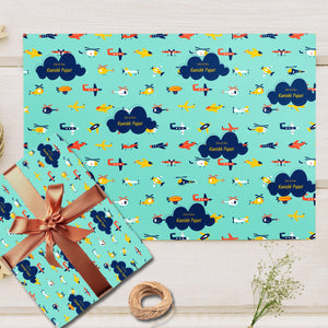 Custom Gift Wrapping Paper- Flying High