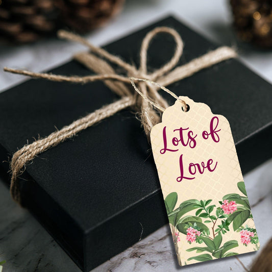 Premium Personalised Gift Tags - Golden Backyard - Set of 15 - Chatterbox Labels - Gift Tags