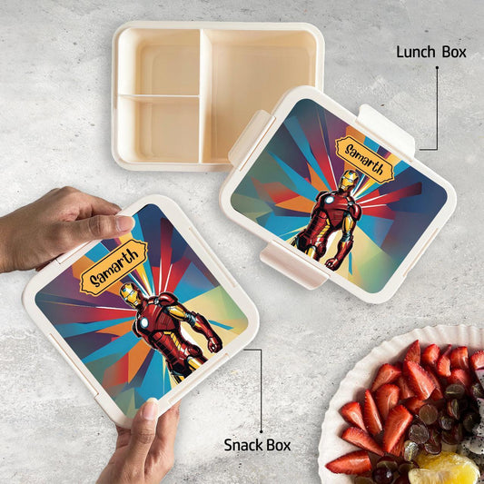 Return Gift - Custom Lunch Box and Snack Box - Chatterbox Labels - Lunch Box