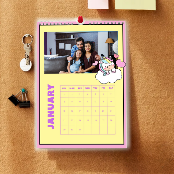 Personalised Photo Calendar Chatterbox Labels