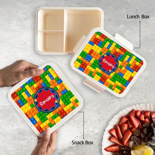 Return Gift - Custom Lunch Box and Snack Box - Chatterbox Labels - Lunch Box