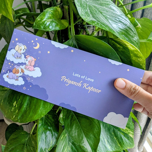 Personalised Money Envelopes - Dog Lover - Set of 20 - Chatterbox Labels - Envelopes