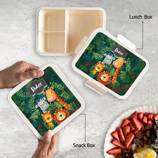 Return Gift - Custom Lunch Box and Snack Box - Chatterbox Labels - Lunch Box