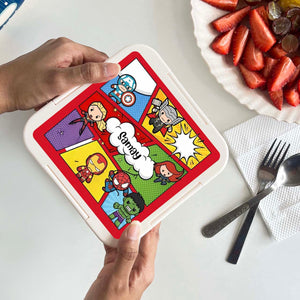 Custom Snack Box & Lunch Box for kids - Super Hero Theme